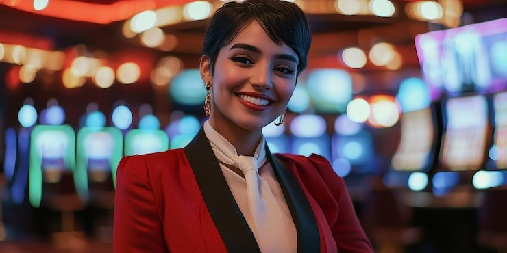 Tampilan antarmuka Texas Poker di tesentoto